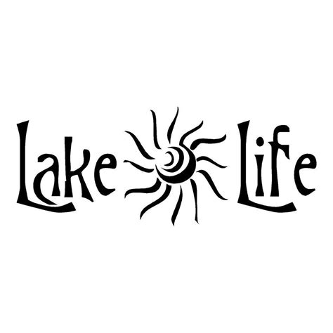 Lake Life Original Sticker Decal – Decalfly