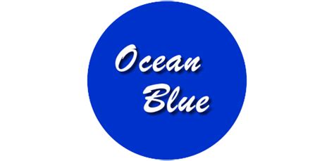 Ocean Blue Sutton