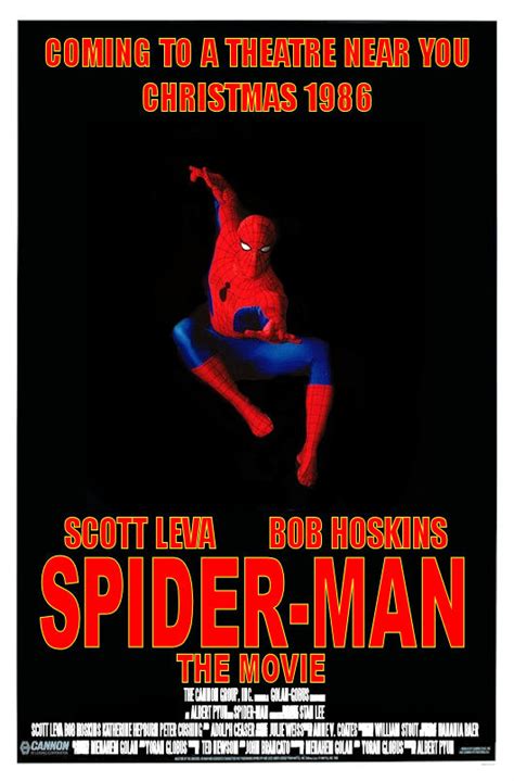 Spider-Man 1986 Movie Poster by LittleOrphanAwesome on DeviantArt