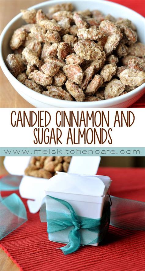 Candied Cinnamon And Sugar Almonds Recipe Cinnamon Sugar Almonds