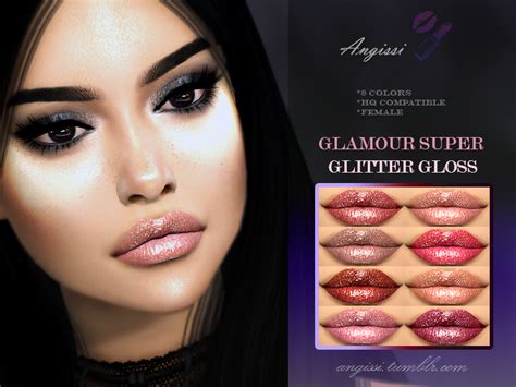 The Sims Resource Glamour Super Glitter Gloss