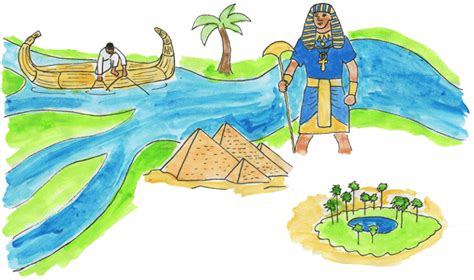 Color An Interactive Map Of Ancient Egypt Layers Of Learning