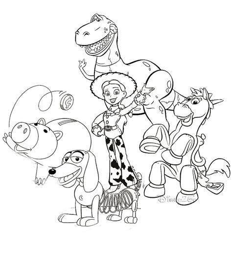 From woody to buzz, these loose coloring pages make it easy for kids to share and display their favorite toy story characters. Toy Story 4 Coloring Pages - Coloring Home