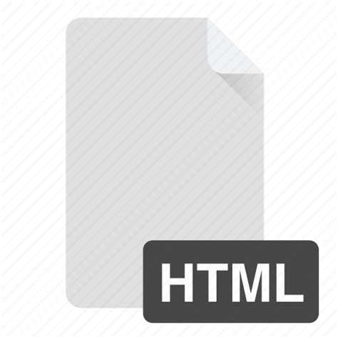 Document File Format Html Web Icon Download On Iconfinder