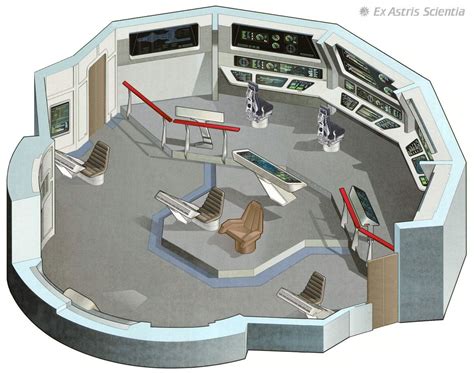 Ex Astris Scientia Galleries Starfleet Bridge Illustrations Star