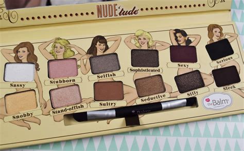 The Balm Nude Tude Eyeshadow Palette A Life With Frills