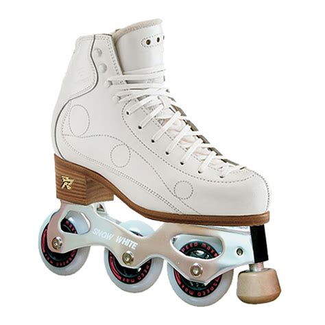 Snow White Double Ls Inline Figure Skate Chassis Usa Skates Inc