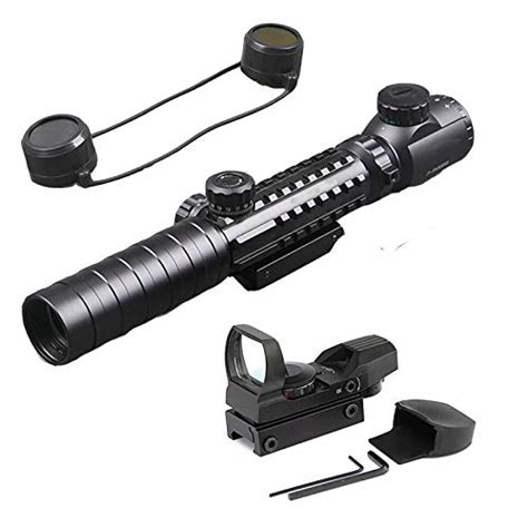 Luger Tactical 3 9x32eg Optical Dual Red Green Illuminated Crosshair