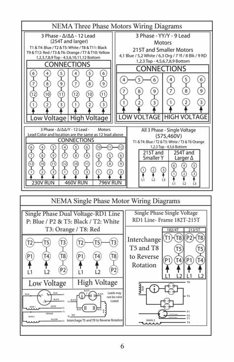 Baldor 12 Lead Motor Wiring Diagram - Wiring Diagram
