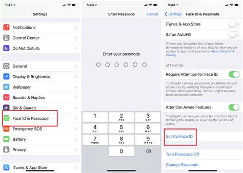 How To Add An Alternative Face Id In Ios 12