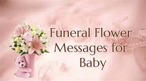What Is An Appropriate Message For Funeral Flowers Funeral Flower