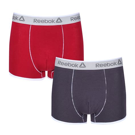 Reebok 2er Pack Trunk Oliver Boxershort Rot