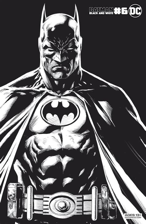 Comic Book Preview Batman Black And White 6