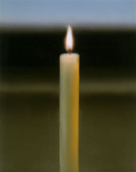 Candle Kerze Gerhard Richter Art Institute Of Chicago Art