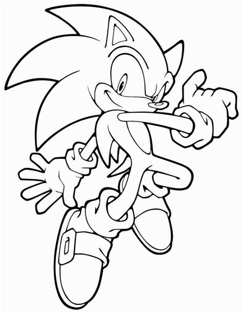 Dibujo De Sonic Para Colorear 97 Dibujos De Sonic Para Colorear Oh