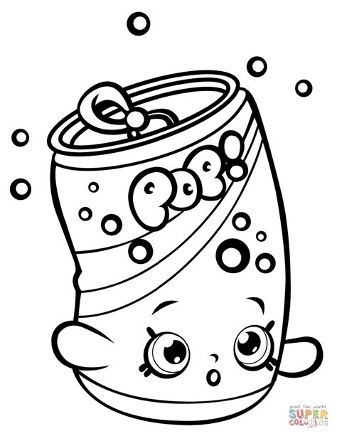 Soft Drink Coloring Pages At GetColorings Free Printable