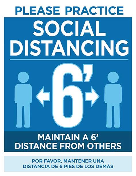 Social Distancing Free Signs Now Available