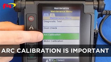 Why Do I Have To Do An Arc Calibration On My Fusion Splicer Youtube