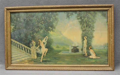 1920s R Atkinson Fox Art Deco Print Spirit Of Youth