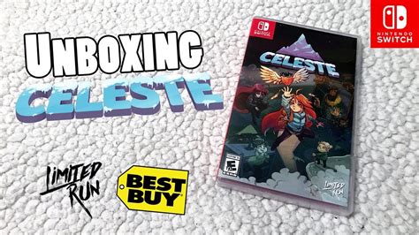 Unboxing... CELESTE for Nintendo Switch (Limited Run Games/Best Buy