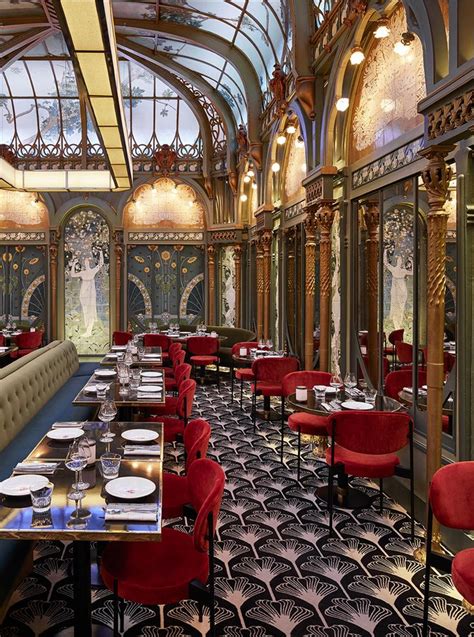Art Nouveau Restaurant In Paris Art Nouveau Interior