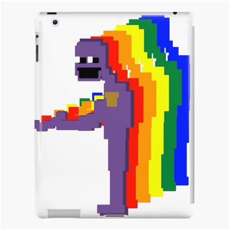 Fnaf Purple Guy Color 8 Bit Ipad Case And Skin For Sale By Mattwilldo