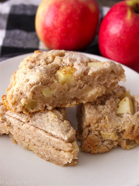 The apple should be half soft and should be releasing lots of juices. Apple Cinnamon Scones - Gluten Free, Eggless - Just As Tasty