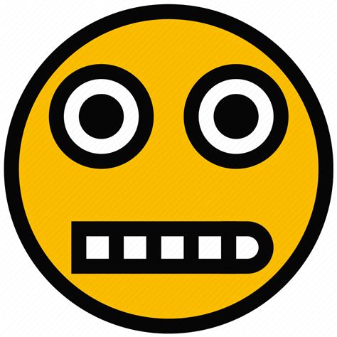 Creeped Emoji Emoticon Face Out Icon Download On Iconfinder