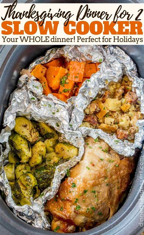 You get two meaty options with this package. An entire Thanksgiving Dinner made in your Slow Cooker! | Slow cooker dinner recipes, Slow ...