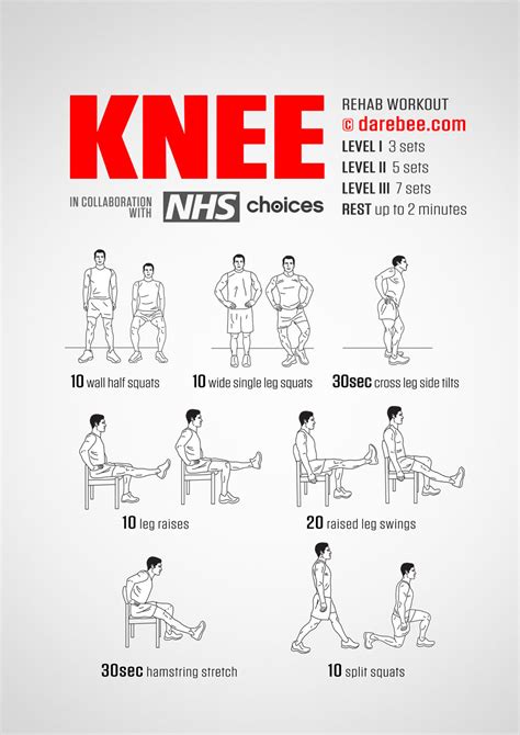 Printable Knee Strengthening Exercises