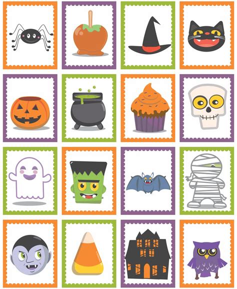 Printable Memory Game For Halloween Coolest Free Prin
