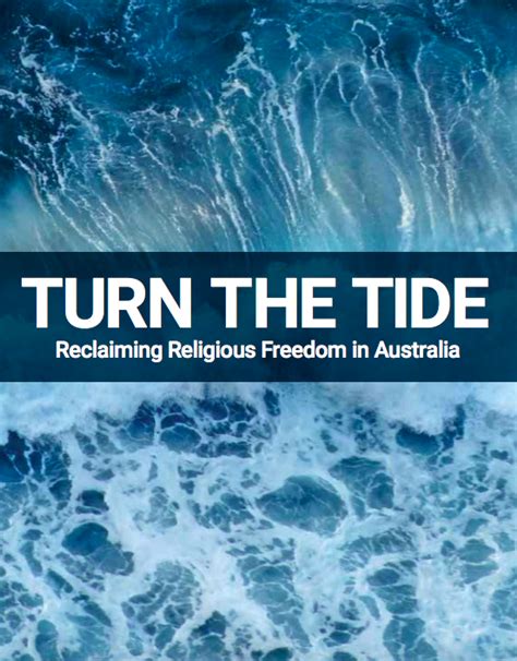 Review Turn The Tide Reclaiming Religious Freedom In Australia Ethos