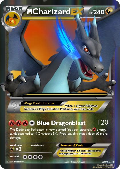 His original card remains one of the most valuable ever printed, but since then, we've experienced dozens of charizard renditions, some far better than others. Mega Charizard X EX Card by MistrissTheHedgehog on DeviantArt