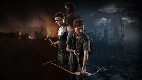 Download Ellie And Joel Exploring The Post Apocalyptic World In The