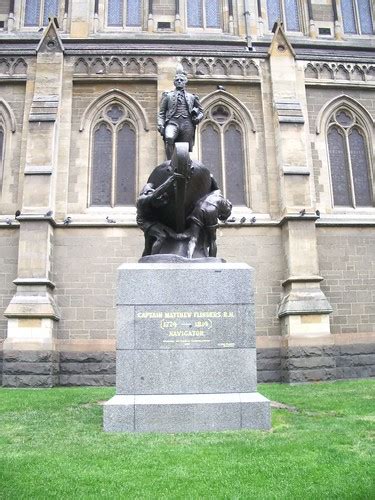Captain Matthew Flinders Outside St Pauls Cathedral Me Flickr