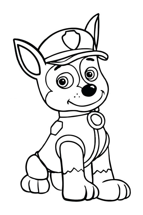 The whole story idea was invented in canada by. Chase Paw Patrol Coloring Pages - Coloring Home