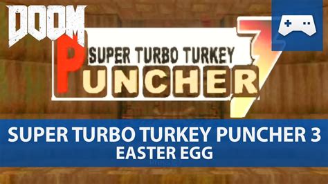 Doom 2016 - Super Turbo Turkey Puncher 3 - Mini Game Easter Egg Guide