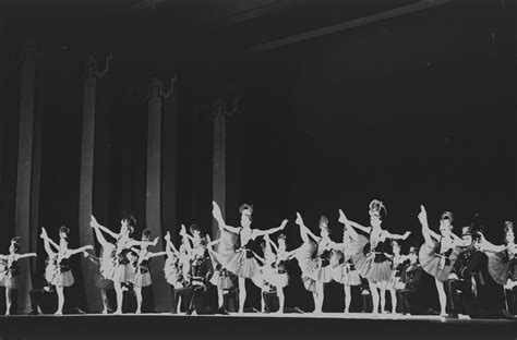 New York City Ballet Production Of Stars And Stripes Choreography By