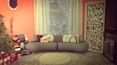 Sims 4 Ccs The Best Christmas Throw Pillows By Itseveysims
