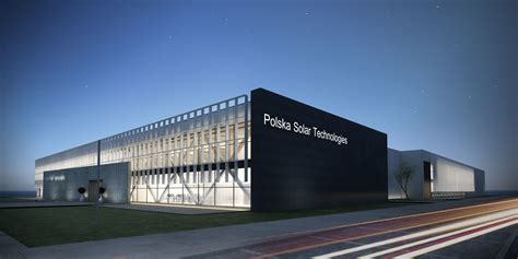 Plant for the production of solar cells. Poland. | Factory architecture ...