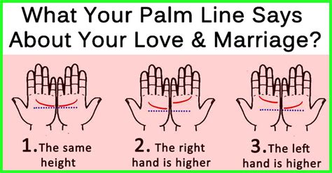 What Your Marriage Line Says About Your Marriage Palm Lines Love And