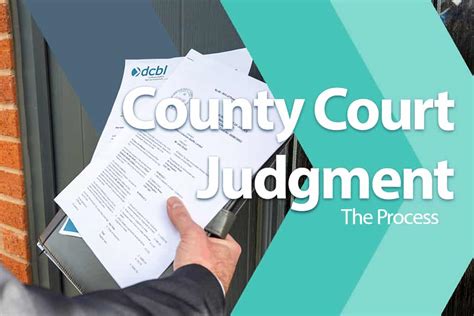 Ccj Enforcement County Court Judgment Best Practice Dcbl