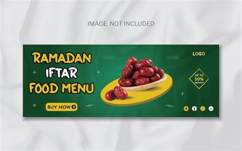 Premium Vector Ramadan Iftar Offer Food Menu Social Media Facebook