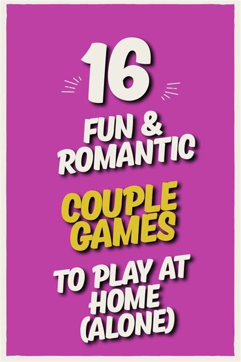 16 Fun And Romantic Couple Games To Play At Home 2020 Two Player