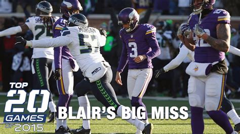 A community for fans of the seattle seahawks. #18: Seahawks vs. Vikings (NFC Wild Card) | Top 20 Games of 2015 | NFL - YouTube