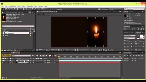 After Effects Tutorial Simple Video Editing Youtube