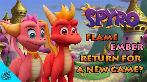 Spyro And Flame