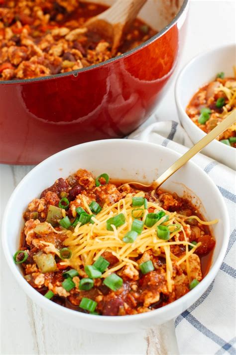 The Best Turkey Chili Youll Ever Taste Eat Yourself Skinny
