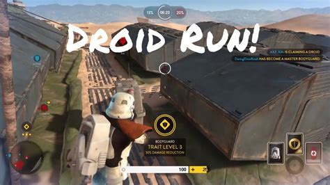 Star Wars Battlefront Droid Run Gameplay Youtube