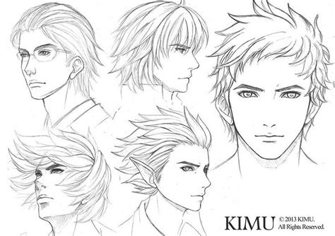 I will also explain the method behind it, so that you. Male Face Practice by kimuliao on DeviantArt | Manga ...